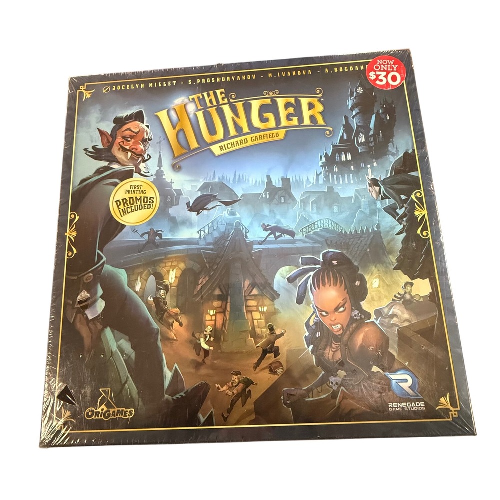 The Hunger Board Game by Renegade Game Studios Richard Garfield‎ First Printing